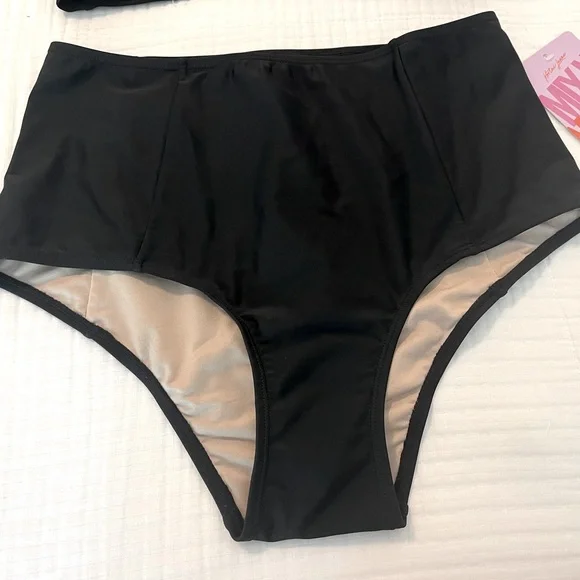Kortni Jeane High Waisted Bikini NWT - Picture 2 of 9